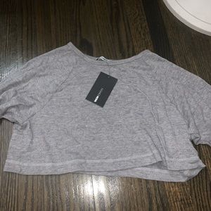 long sleeve grey shirt